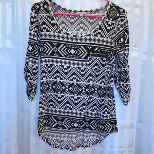 Charlotte Russe Woman’s size Small Aztec design
